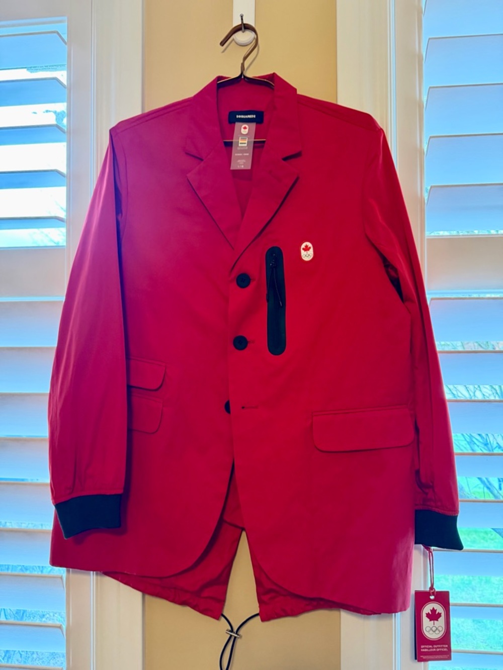 DSQUARED2 and Hudson's Bay Co. Team Canada Olympic Sport Jacket-Women's